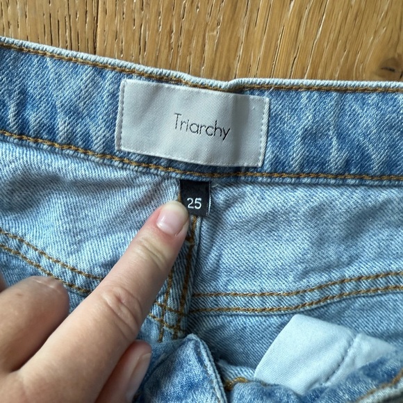 TRIARCHY Gaucho Indigo Wide Leg Jean - Picture 5 of 12